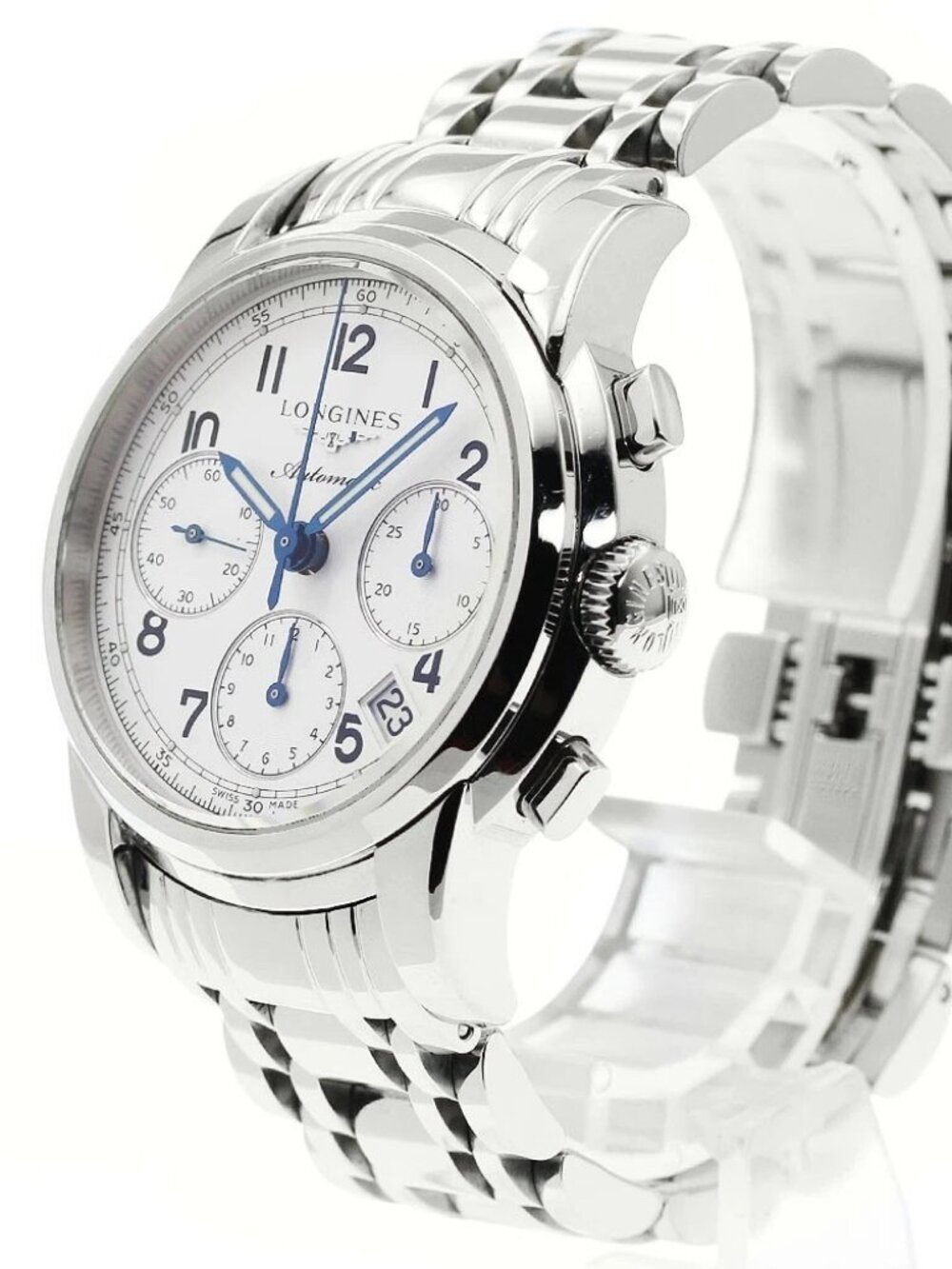 LONGINES Santimier Chronograph L2.753.4 Date Automatic Men's Watch_963347